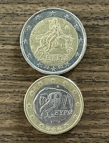 Euro emesse dalla grecia - euro,