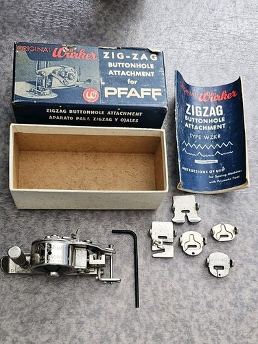 Pfaff wurker attacco bottone - attacco,