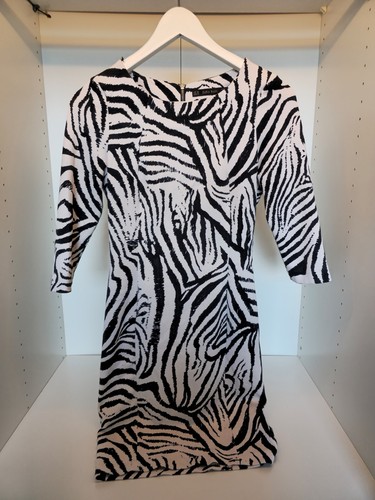 Abito zara basic con stampa - abito,