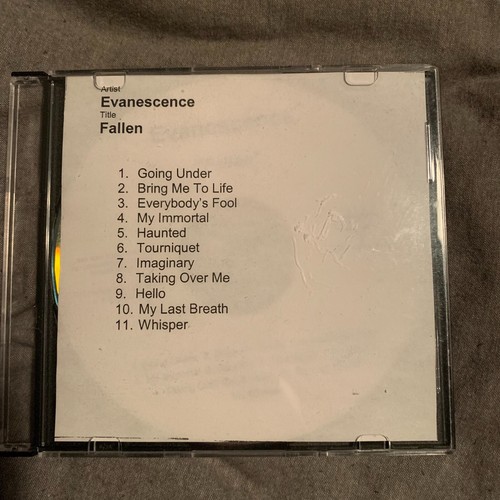 Evanescence fallen rare 2003 - evanescence,