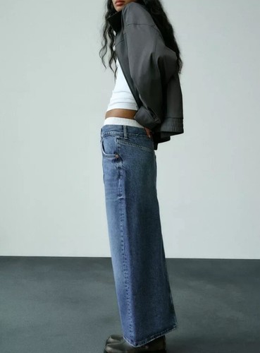 Zara gonna donna small denim - zara,