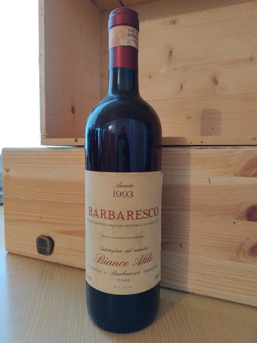 Vino barbaresco 1993 aldo - 1993,