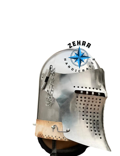 Zehra casco medievale barbuta - zehra,
