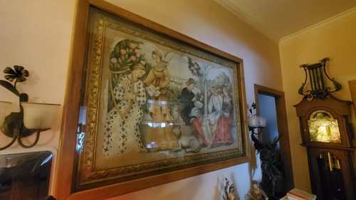 Arazzo antico parete - arazzo, con