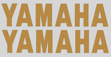 2 pz. ADESIVI YAMAHA 30x6,5Cm