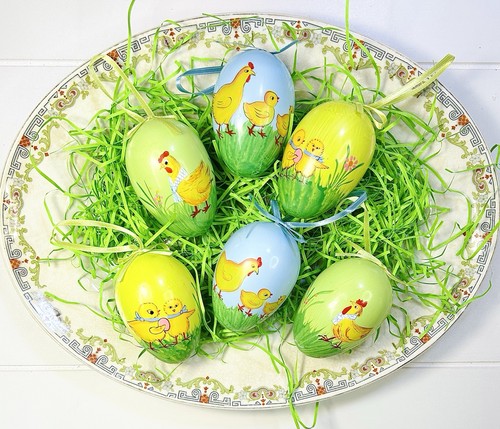Ornamenti uovo pasqua - ornamenti,