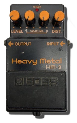 Pedale distorsione boss 2 - distorsione, hm-2
