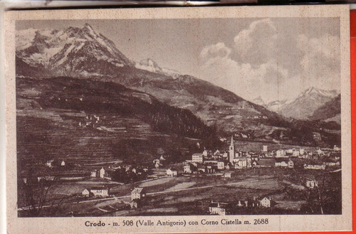 Cartolina crodo fp - ,
