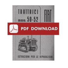 Trattore fiat a cingoli - trattore, 52