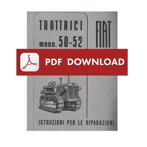 Trattore fiat a cingoli - trattore,