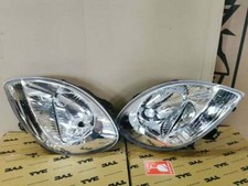 PHARE AVANT GAUCHE + DROIT H4 CHROME POUR RENAULT KANGOO N KUBISTAR 2003-2009'
