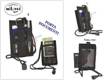 Porta BADGE Tesserino NERO