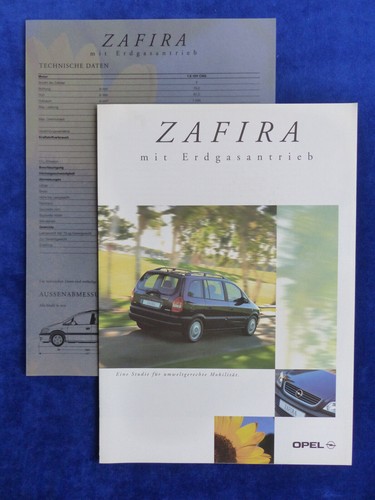 Opel zafira cng natural gas - cng,