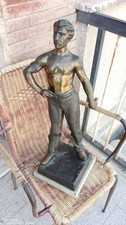 ANTICa STATUA IN ANTIMONIO