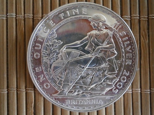 Britannia oncia argento - argento, 2005
