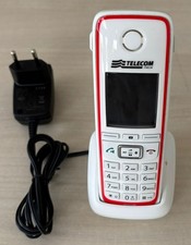 Telefono cordless Gigaset C530H PRO bianco con base marcato Telecom