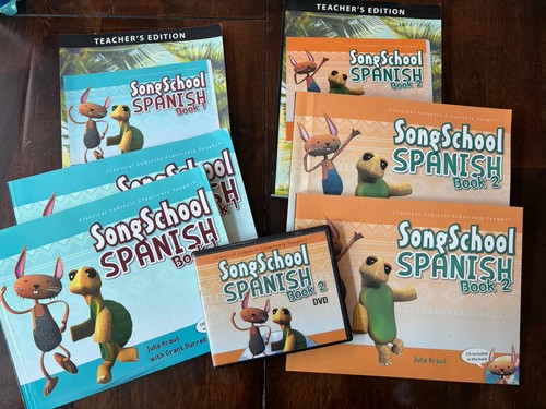 Song school spanish book and - book,