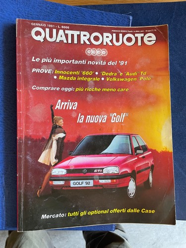 Rivista quattroruote gennaio - ,