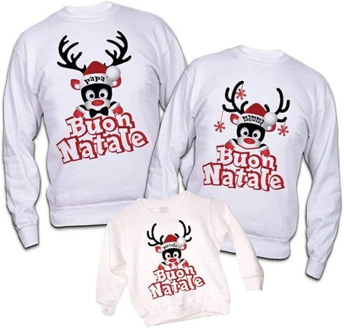 Tris felpe famiglia natale - famiglia,