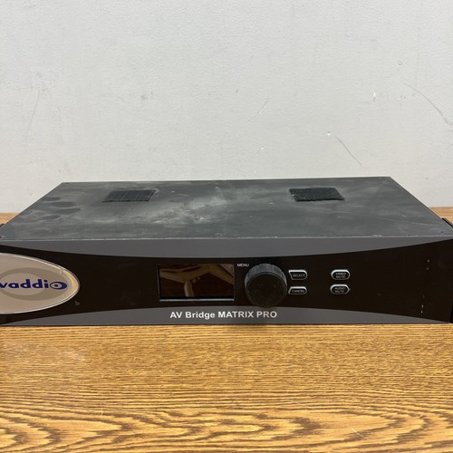 Vaddio bridge matrix pro - vaddio,