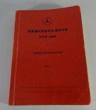 Catalogo ricambi / lista pezzi di ricambio Mercedes-Benz 300 W186 Adenauer stand 06/1952