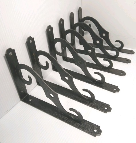 Set staffe mensola ferro - staffe,