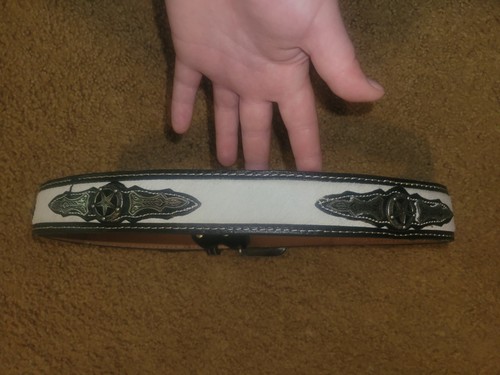 Cintura western pelle - in,