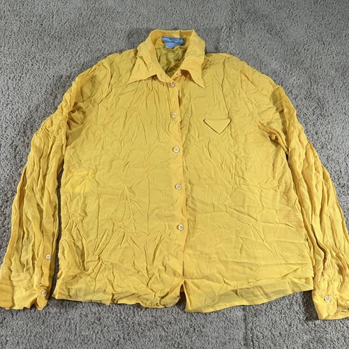 Prada shirt womens yellow - shirt, 42