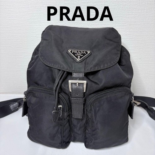 Zaino prada triangolo logo - triangolo,