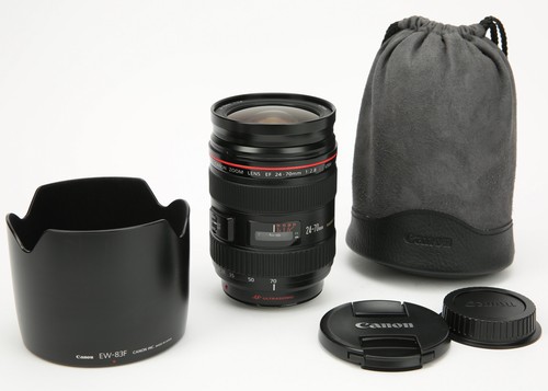 Canon 70mm 2 - 24-70mm, f/2.8l