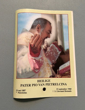 Santino reliquia Padre Pio da