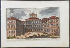 Stampa antica palazzo