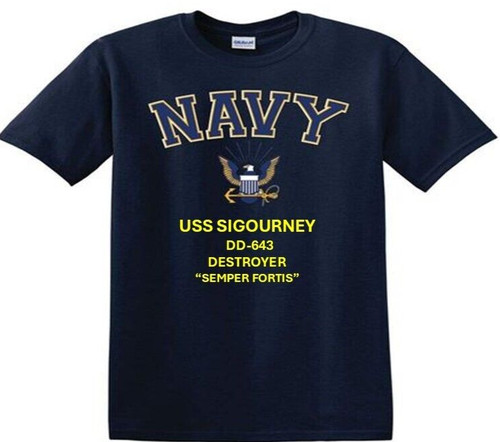 Uss sigourney 643 - dd-643, *