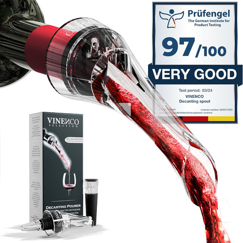 Decanter per vino - decanter, +