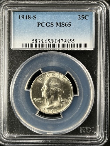 1948 25c washington quarto - 25c,