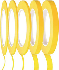 5 Pezzi Nastro Vinilico per Mascherature Di Precisione, Fine Line Adattabile, Pi