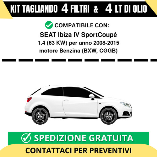 Tagliando per seat ibiza - tagliando,