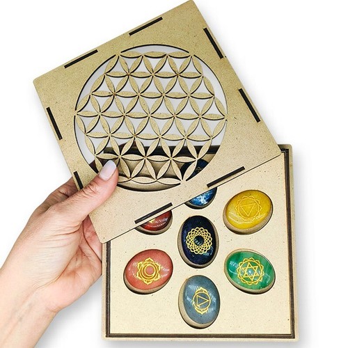 Set pietre chakra in - set,