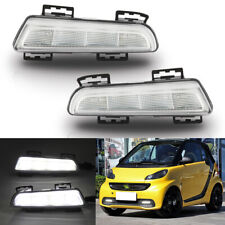 Luce di marcia diurna 2xLED per Smart Fortwo 451 2012-14 bianca lampada posizione DRL