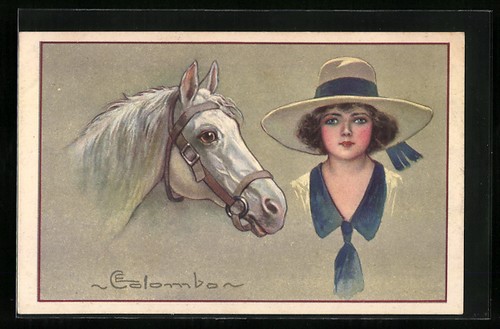 Cartolina artistica - , e