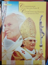 Folder Francobolli Giovanni Paolo Il E  Elezione Benedetto XVI