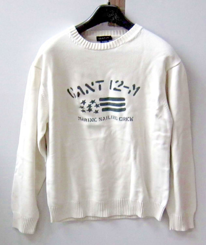Gant maglia bianca unisex 14 - gant,