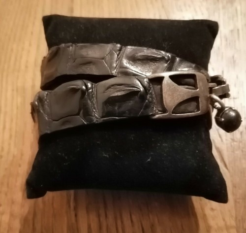 Bracciale vero coccodrillo - in,