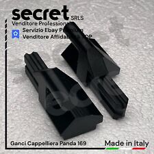 Perni Cappelliera Fiat Panda 169 Supporto Clip Fermo Rullo Baule Pannello Cofano