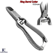 Taglierina blocco barile anello unghie spesso azione molla clipper manicure pedicure strumenti