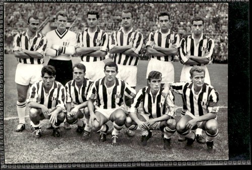 Cartolina calcio formazione