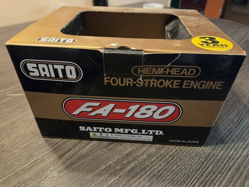 Saito 180 hemi head - head, 29.1cc