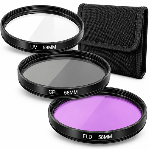 Kit filtro obiettivo 3 - kit, mm