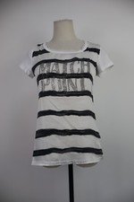 MARELLA SPORT TOP MAGLIA DONNA TG. 42 T-SHIRT WOMAN ITALY VINTAGE COTONE SETA