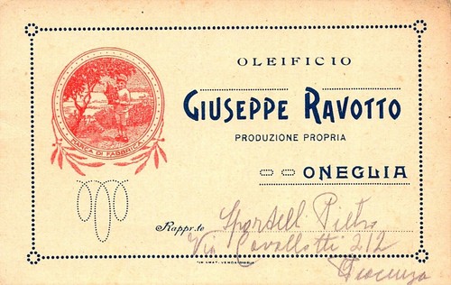 Biglietto oleificio - oleificio,